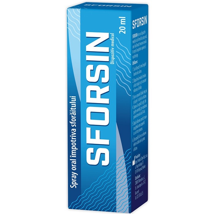 Spray oral imp sforaitului Sforsin 20ml - NATUR PRODUKT