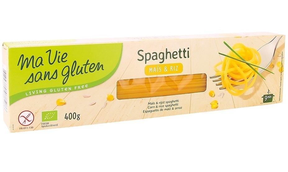 Paste spaghete porumb orez eco 400g - MA VIE SANS GLUTEN