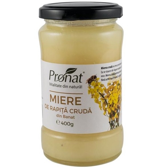 Miere rapita cruda 400g - PRONAT