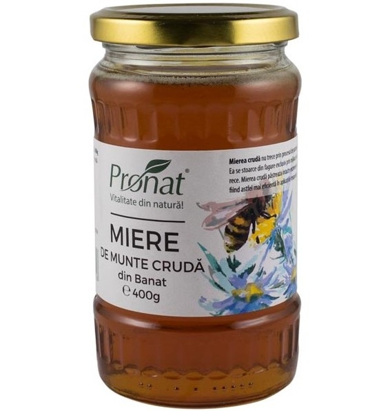 Miere munte cruda 400g - PRONAT