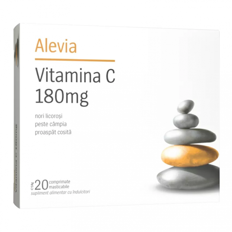 Vitamina C 180mg blistere 20cp - ALEVIA