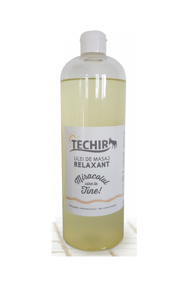 Ulei masaj relaxant 1kg - TECHIR