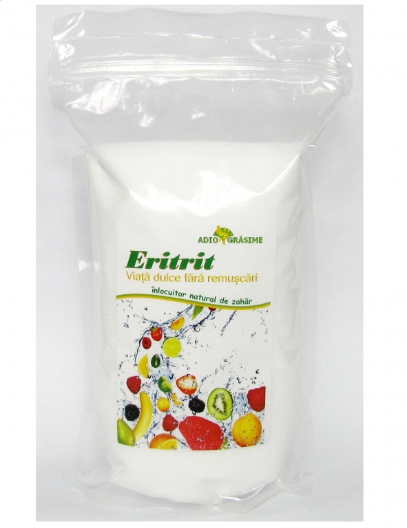 Eritrit indulcitor cristalizat 1kg - ADIO GRASIME