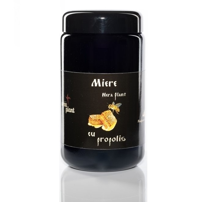 Miere tinctura propolis 550g - NERA PLANT