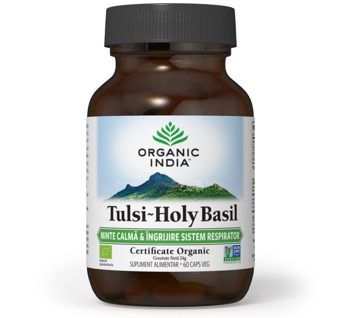 Tulsi [busuioc sfant] 60cps - ORGANIC INDIA