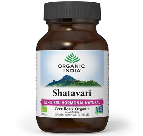 Shatavari [echilibru hormonal natural] 60cps - ORGANIC INDIA