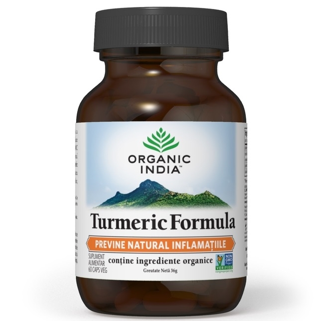 Turmeric formula [previne inflamatiile] 60cps - ORGANIC INDIA