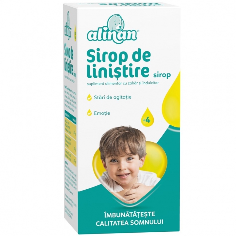 Sirop linistire copii +4ani Alinan 150ml - FITERMAN