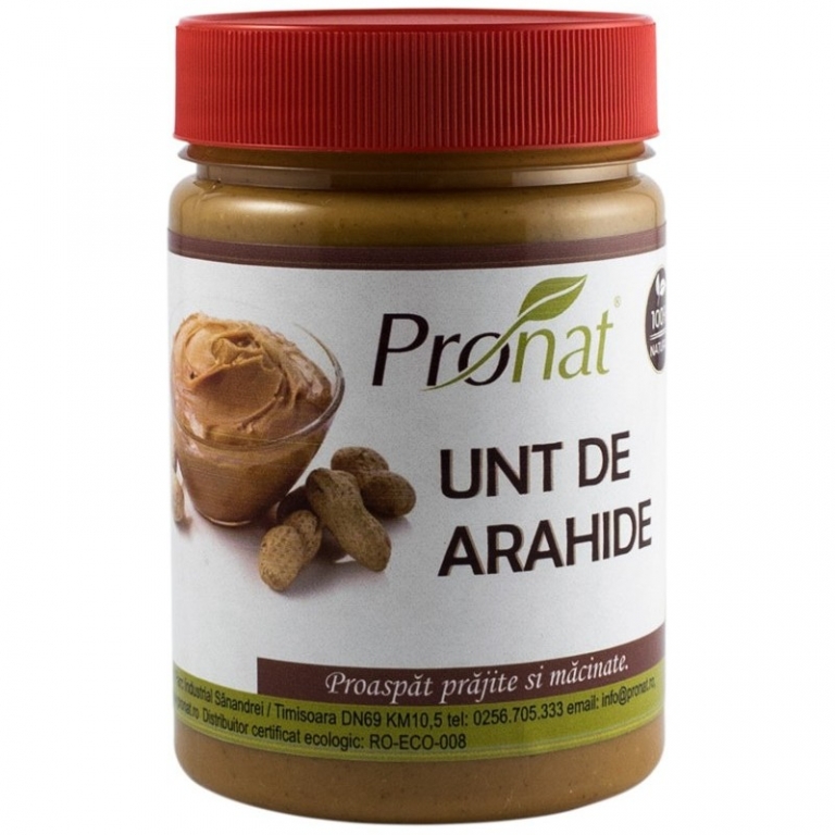 Unt arahide natur 300g - PRONAT