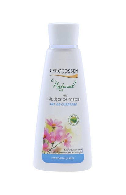 Gel curatare ten normal/mixt Natural LM 200ml - GEROCOSSEN