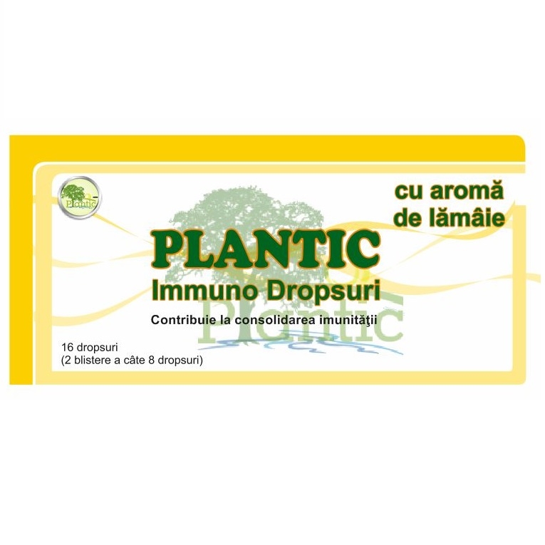 Dropsuri imunitate lamaie Immuno 16dps - PLANTIC