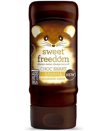 Toping ciocolata banane Choc Shot 310g - SWEET FREEDOM