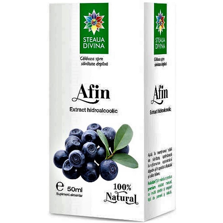 Tinctura afin frunze 50ml - SANTO RAPHAEL