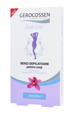 Benzi depilatoare corp sensitive orhidee 12b - GEROCOSSEN