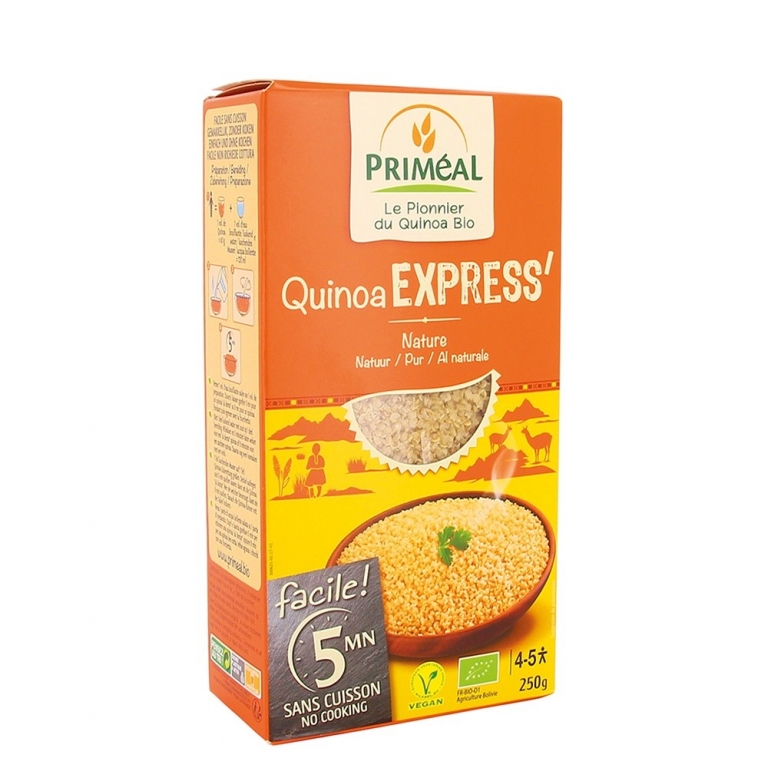 Quinoa boabe natur Express eco 250g - PRIMEAL