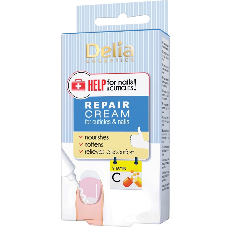 Crema tratament unghii cuticule Help 15ml - DELIA