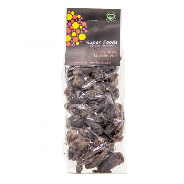 Curmale uscate fara samburi 170g - SUPERFOODS