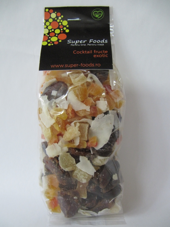 Mix fructe exotic 250g - SUPERFOODS