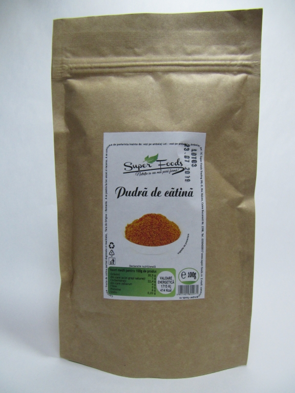 Pulbere catina 100g - SUPERFOODS