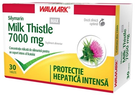 Silimarina Milk Thistle 7000mg 30cps - WALMARK