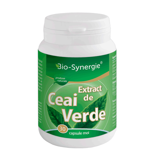 Ceai verde 400mg 30cps - BIO SYNERGIE