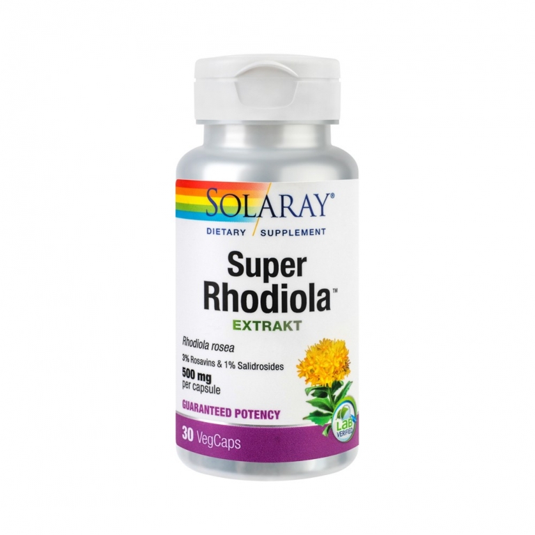 Super rhodiola 30cps - SOLARAY