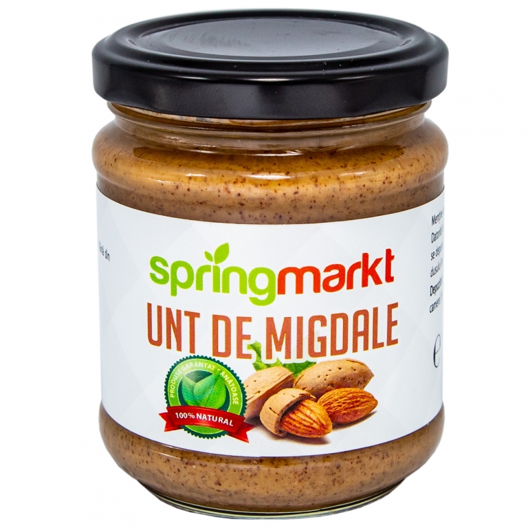 Unt migdale intregi 200g - SPRINGMARKT