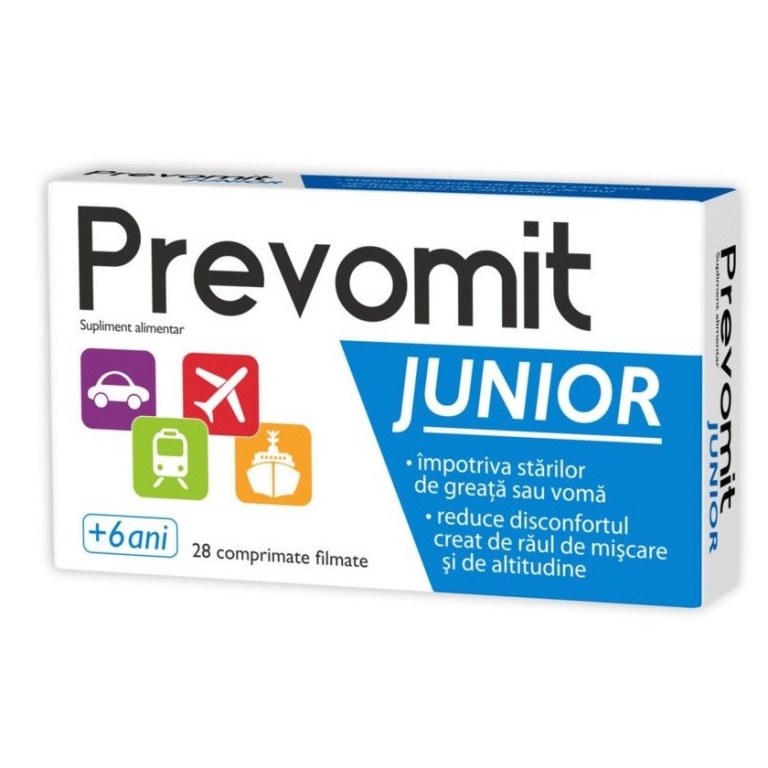 Prevomit junior 28cp - NATUR PRODUKT