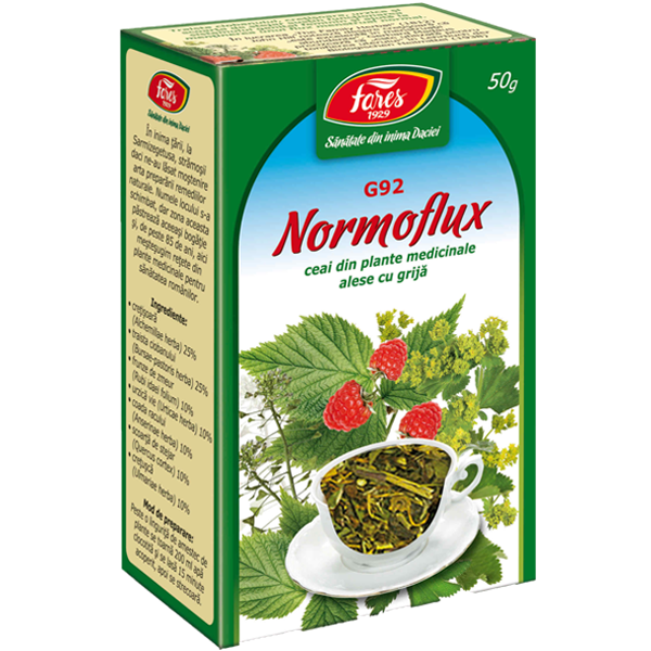 Ceai normoflux 50g - FARES