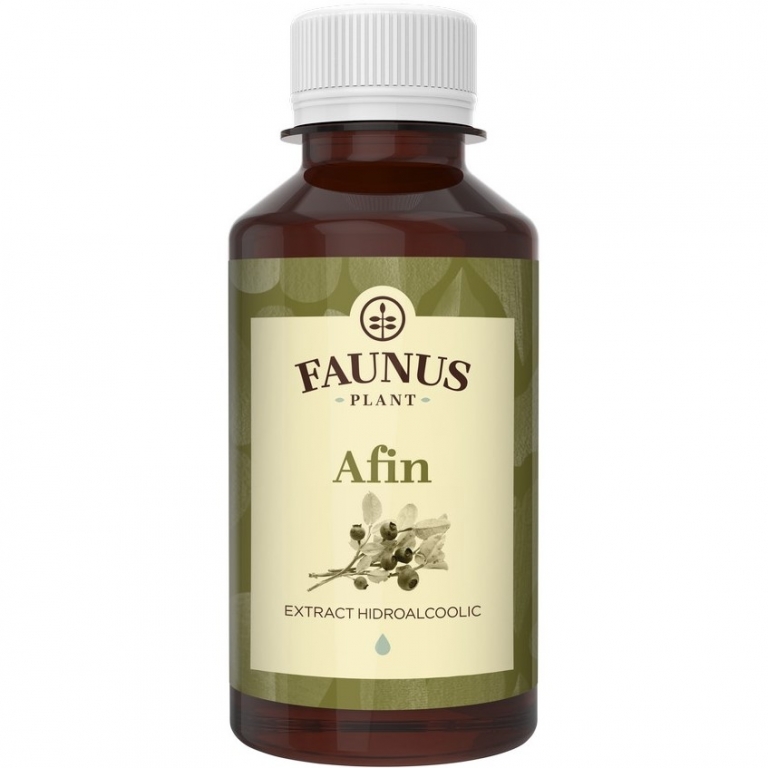 Tinctura afin frunze 200ml - FAUNUS PLANT