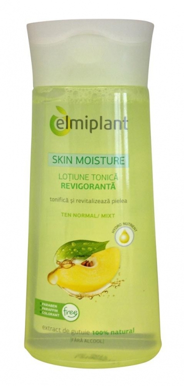 Lotiune tonica revigoranta ten normal/mixt SkinMoisture 200ml - ELMIPLANT