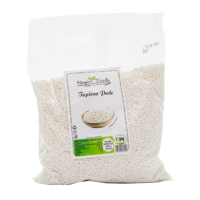 Tapioca boabe 500g - SUPERFOODS