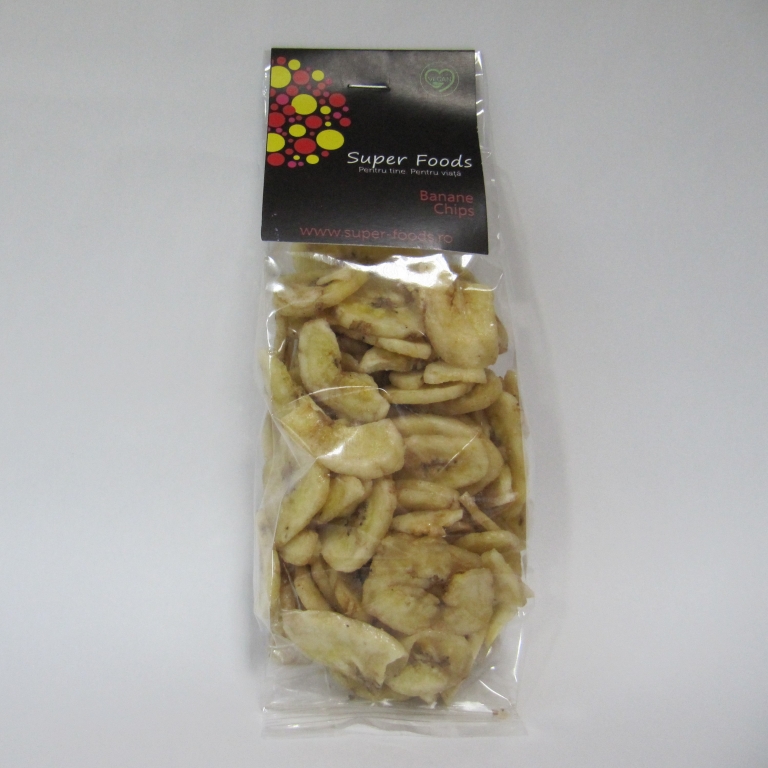 Banane uscate rondele 120g - SUPERFOODS