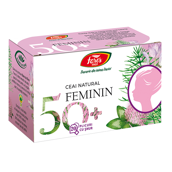 Ceai natural Feminin 50+ 20dz - FARES