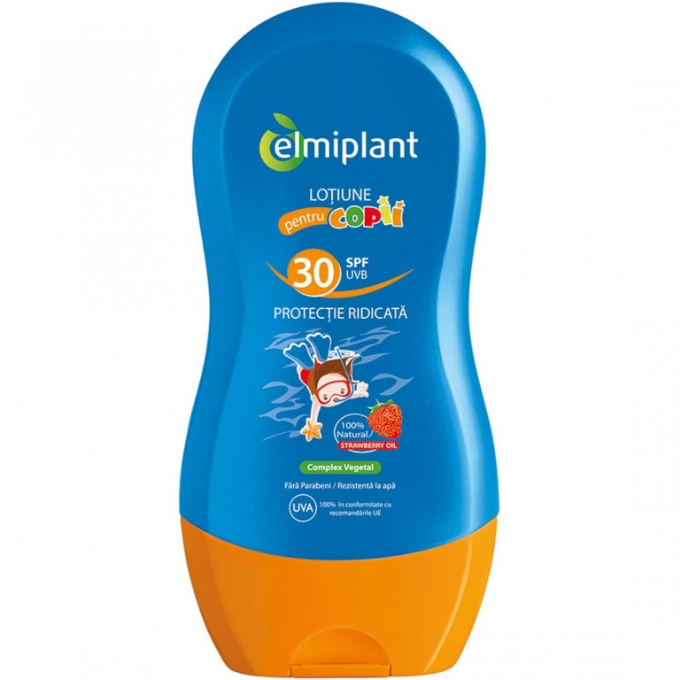 Lotiune protectie solara copii spf30 200ml - ELMIPLANT