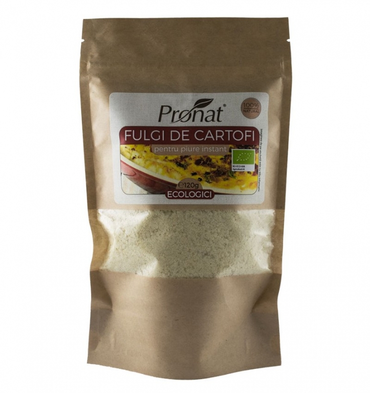 Fulgi pt piure cartofi eco 120g - PRONAT