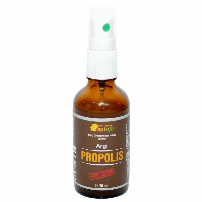 Spray propolis argint coloidal fara alcool 50ml - APILIFE