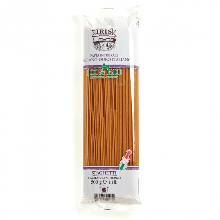 Paste spaghete grau integral eco 500g - IRIS BIO