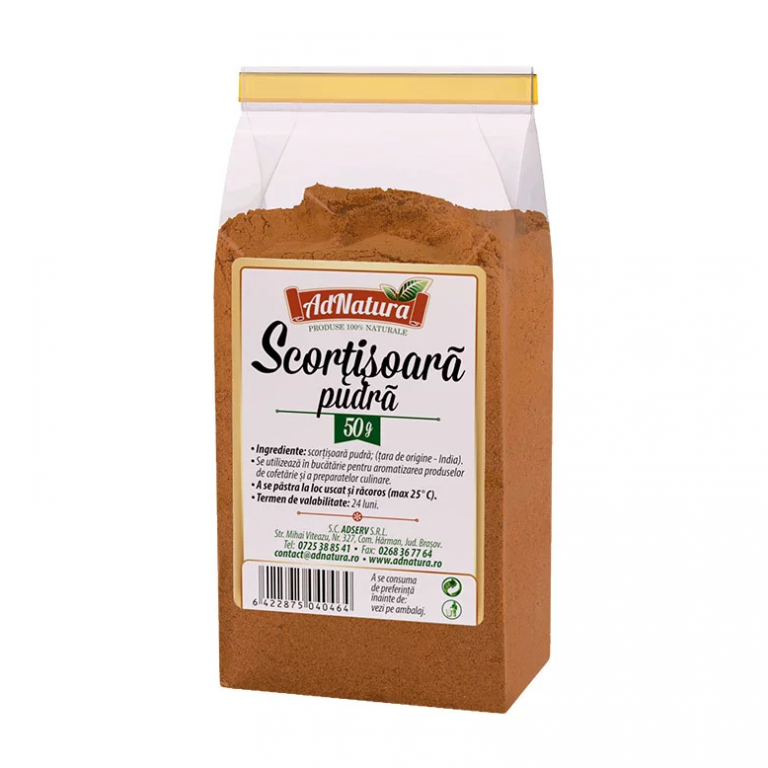 Condiment scortisoara macinata 50g - SANONATUR