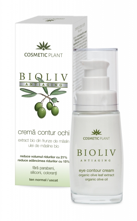 Crema contur ochi Bioliv 30ml - COSMETIC PLANT