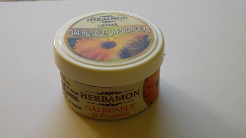 Crema galbenele propolis 60g - HERBAMON