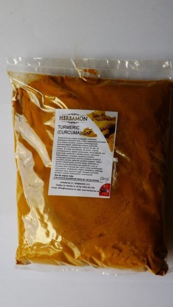 Condiment turmeric macinat 500g - HERBAMON