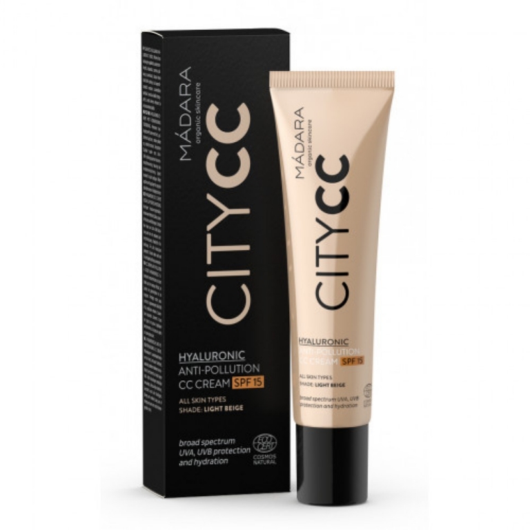 Crema CC antipoluanta spf15 nuanta deschis 50ml - MADARA