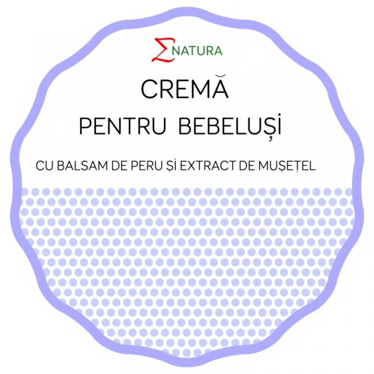 Crema bebelusi balsam peru musetel 50ml - ENATURA