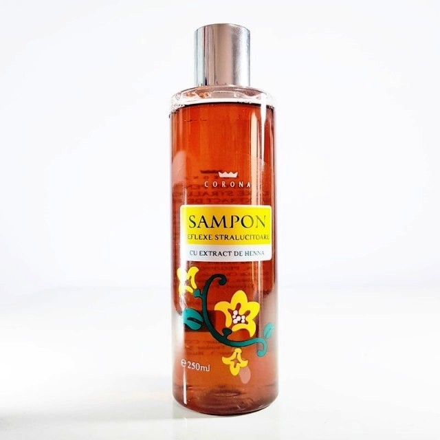 Sampon reflexe stralucitoare henna 250ml - CORONA