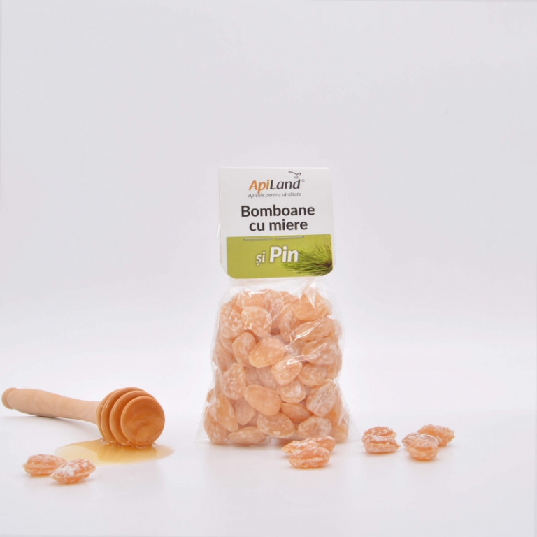 Bomboane miere pin 100g - APILAND