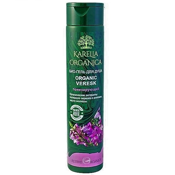 Gel dus tonifiant iarba neagra nordica 310ml - KARELIA ORGANICA