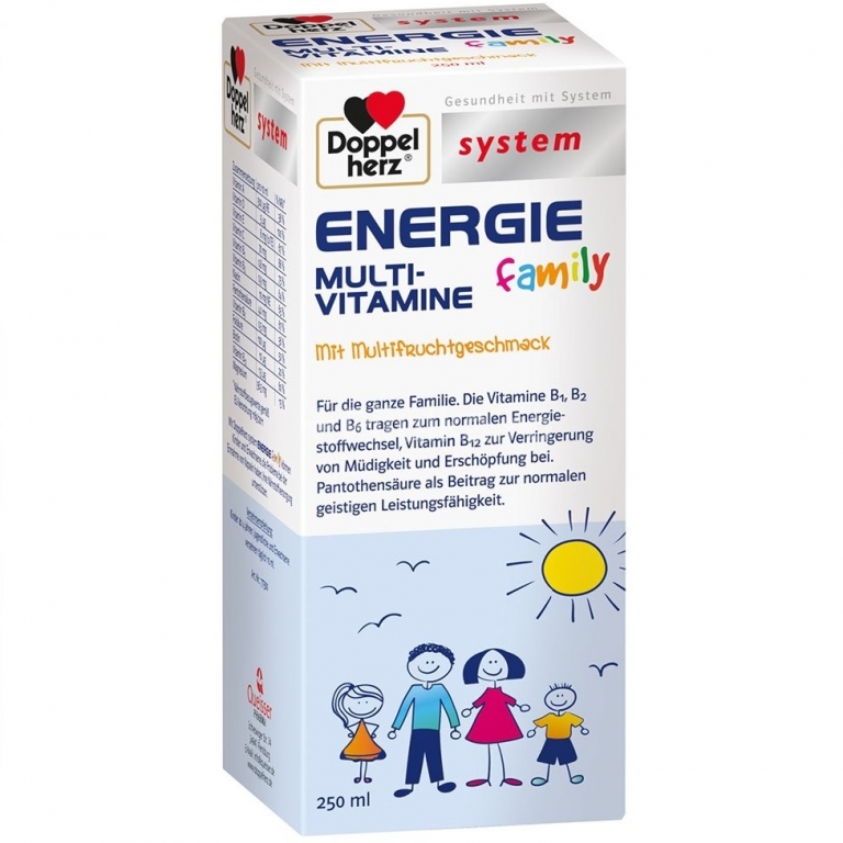 Sirop multivitamine Energie Family 250ml - DOPPEL HERZ