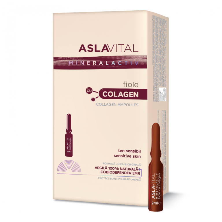 Fiole colagen 10x2ml - ASLAVITAL MINERALACTIV