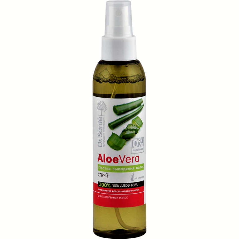 Spray par pieptanare usoara restructurant aloe vera 150ml - DR SANTE